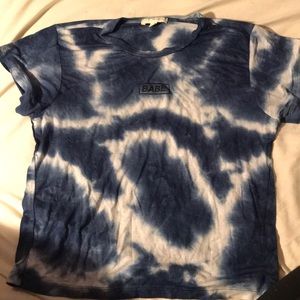 Brandy Melville “Babe” M blue tye-dye t-shirt